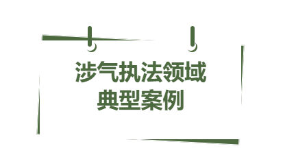 典型案例|2023年省内涉气执法领域 二