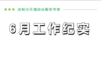 6月份工作纪实