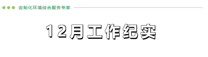 12月工作纪实